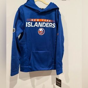 NWT New York Islanders Fanatics Pro NY NHL Hockey Sweatshirt Youth Size Small